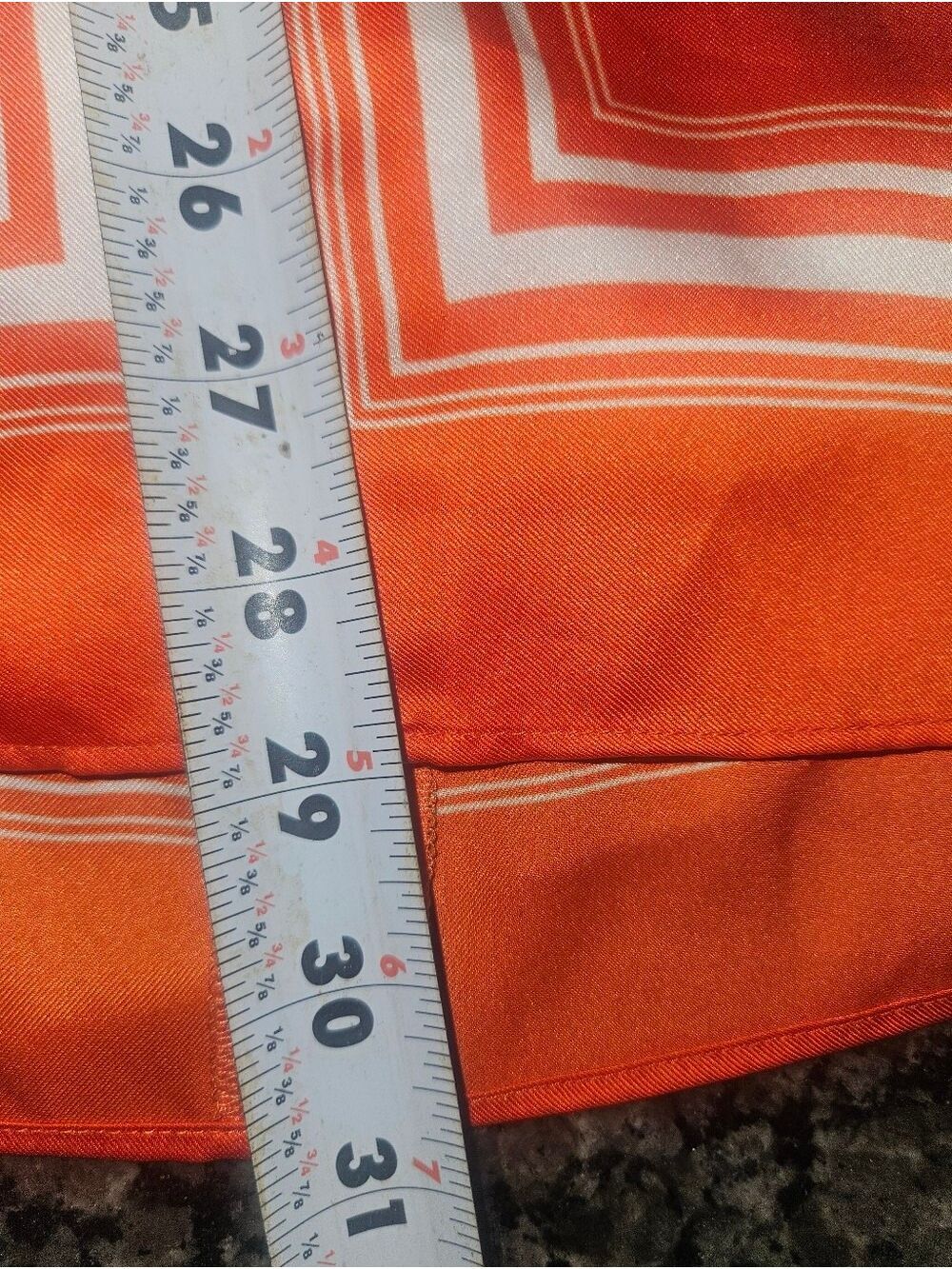 Ann Taylor Loft Orange Stripe Halter Top Size 6 NWT Style - Picture 7 of 8